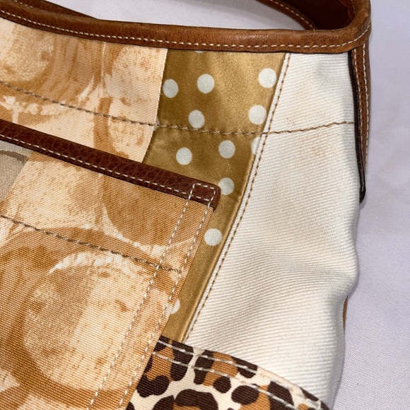 NWOT Coach Y2K Ergo signature patchwork hobo purse bag. Measure 19x12 - Picture 3 of 16